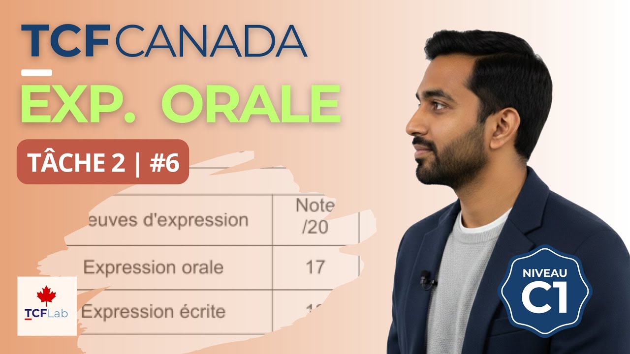 TCF | Simulation Expression Orale Tâche 2 (Niveau C1) | #6 Maison en location