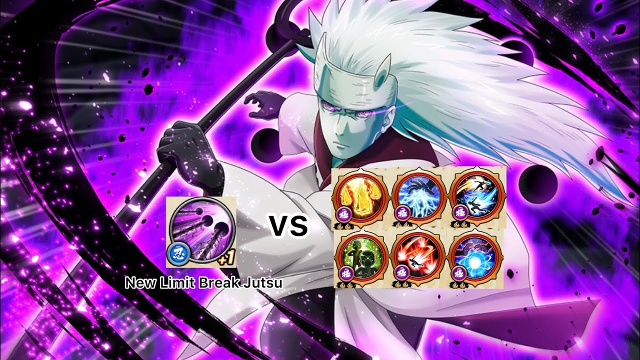 N×B Six Path Madara New Limit Break Jutsu vs EX Ultimate