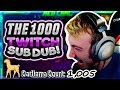 WINNING FOR 1000 TWITCH SUBS ON FORTNITE! *Epic Clutch & Reaction!*