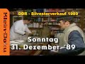 DDR - Silvesterverkauf 1989