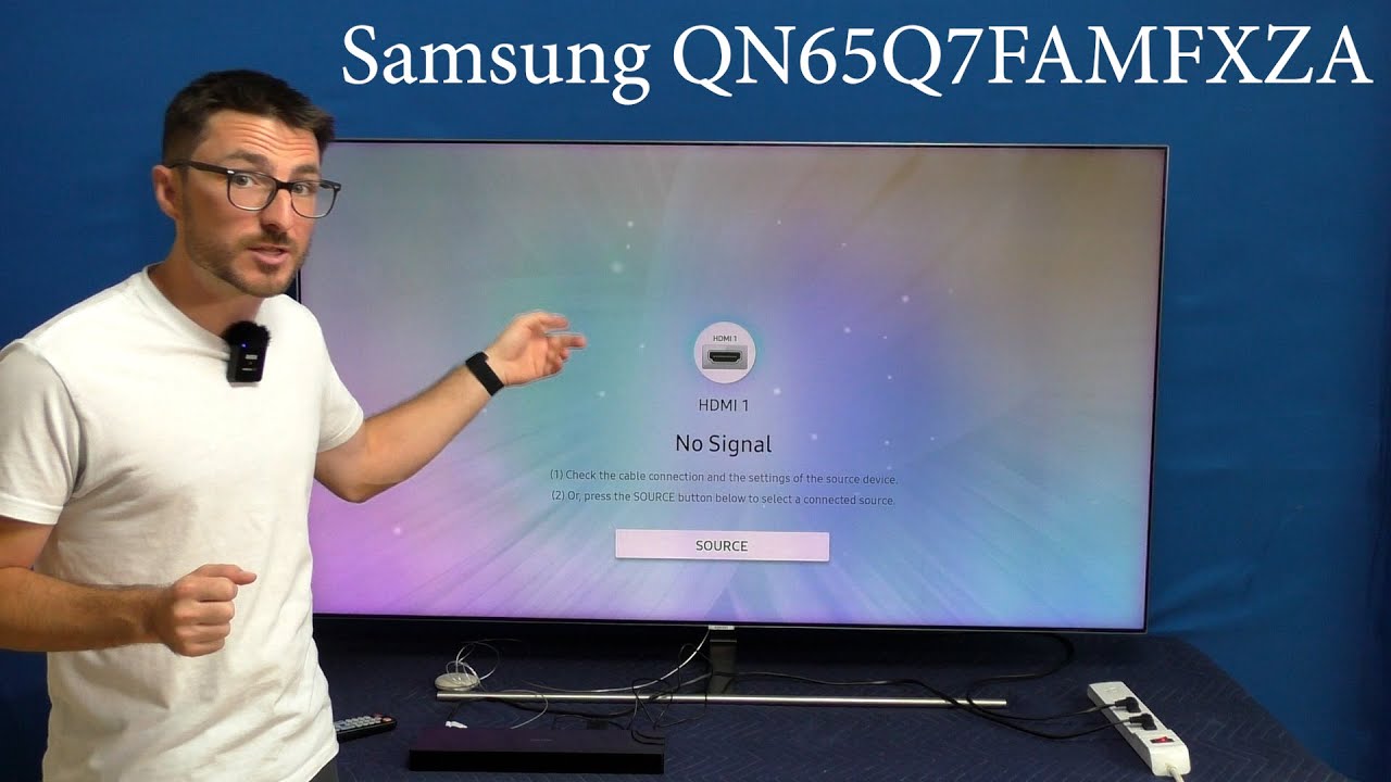 Как устранить проблему с отсутствием сигнала HDMI на телевизоре Samsung QLED TV QN65Q7FAMFXZA сто...