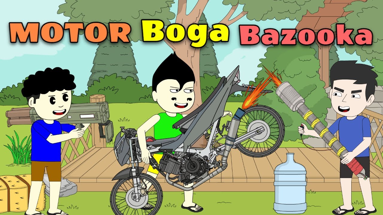 BOGA BAZOOKA MOTORCYCLE | Pinoy Animation