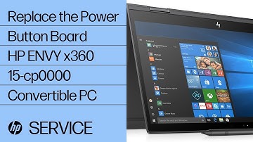 Replace the Power Button Board | HP ENVY x360 15-cp0000 Convertible PC | HP