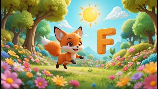 A to F Alphabet Song Fun ABC Learning with Animals for Toddlers and Preschoolers