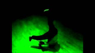 Bazzy B/head spin,slow motion/