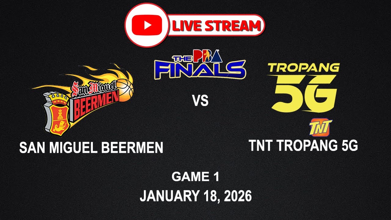 LIVE NOW! SAN MIGUEL vs TNT TROPANG 5G | PBA FINALS | January 18, 2026 | NBA2K24 Simulation Only