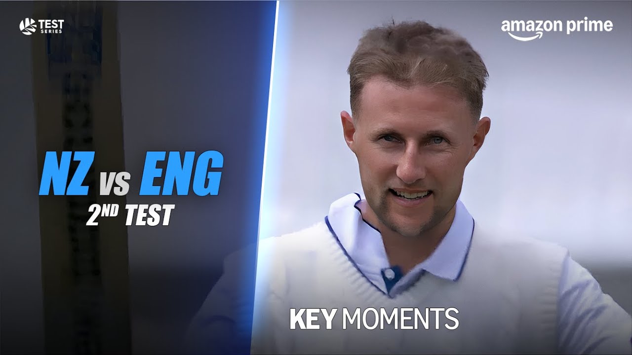 NZ vs ENG 2nd Test Day 3 - Cricket Highlights | Prime Video India - YouTube