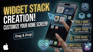 كيفية إنشاء وتخصيص مجموعات الأدوات (Widgets) على شاشة آيفون الرئيسية (دليل iOS لعام 2026!) screenshot 3