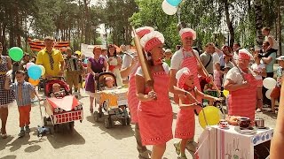 Парад Детских Колясок Воронеж...Parade Of Baby Strollers Voronezh, Russia