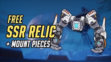 FREE SSR RELIC (Colossus Arms) + 3 MOUNT PIECES (AVAILABLE DAY 1) ー Tower of Fantasy Secret Quest