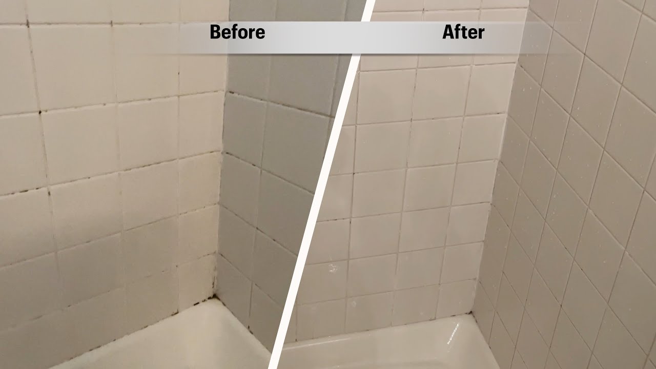 Active Seal & Grout Mold Stain Remove | Watch The Before & After Fight Tough Mold Stains