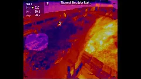🔥Watch The Fire Rover Eliminate A C&D Material Pile Fire Caused By An Ember From A Mobile Shredder