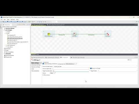 1.2 Copy files from one GCS bucket to another GCS bucket in talend using tGScopy component