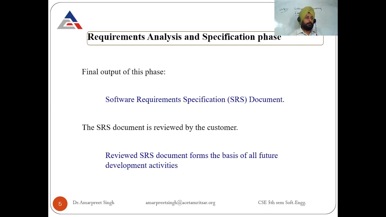 Software Engineering Lecture 4 Requirement Analysis and Specification
