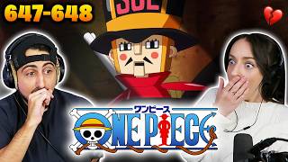THE SECRET OF THE TOYS! 🤯 *ONE PIECE* Episodes 647 & 648 REACTIONS!