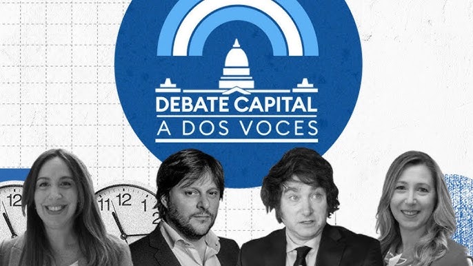 Bregman, Massa, Bullrich, Schiaretti y Milei; atriles y orden de participación de los debates - YouTube
