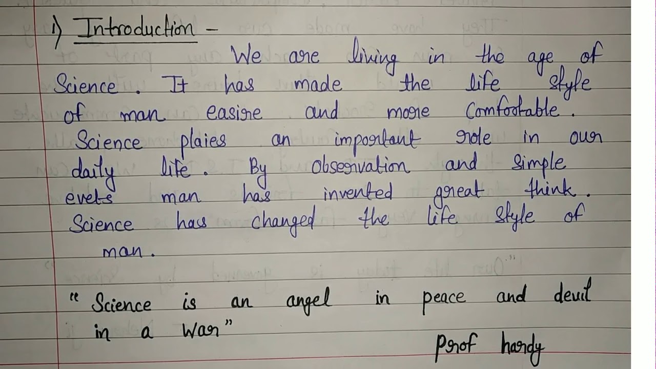 “Wonder of Science essay” 🔥💯 Science in daily life essay for board exam