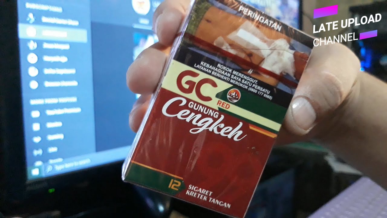 REVIEW : ROKOK KRETEK GUNUNG CENGKEH MERAH - YouTube