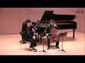 Dvořák: Piano Trio No. 3 in F minor, Op. 65