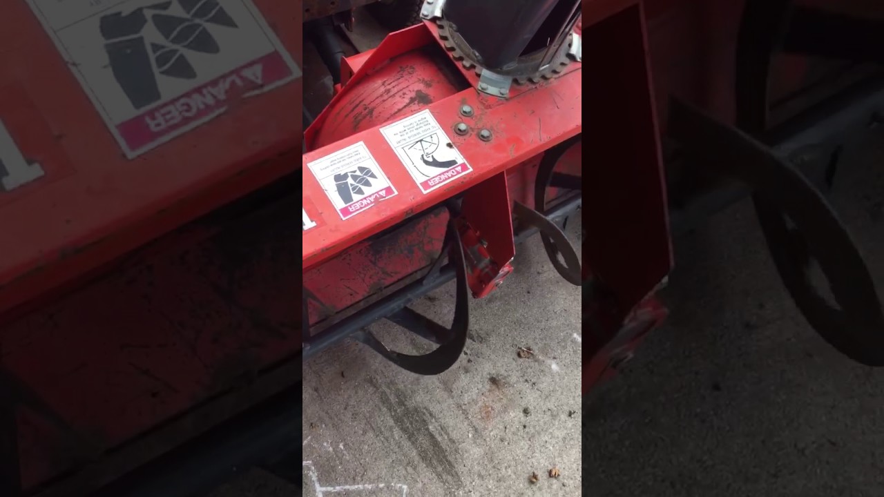 Kubota g1800 with tg2742 snow blower YouTube