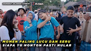 DUET MALAH JADI BEGINI..!! PASTI NULAR KETAWANYA | DIRGHA NIA FT NASROEL SAMBEL COLET - IRAMA DOPANG