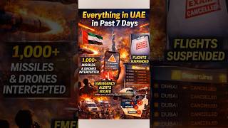 UAE in 7 Days: Missile Intercepts, Flights, Schools &amp; Safety Update #shorts