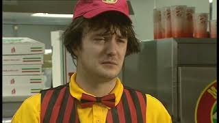Black Books - Mamba Burger Scene