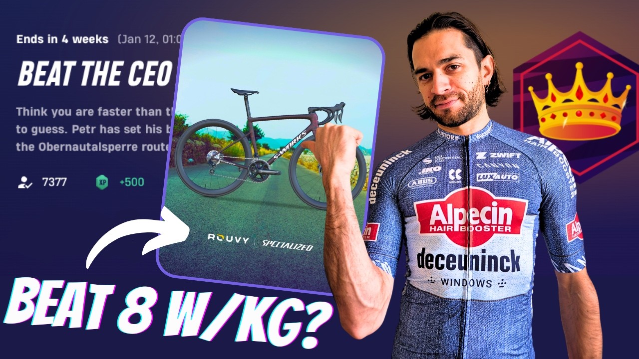 Я пытался победить генерального директора Rouvy… Вот как можно бесплатно разблокировать велосипед...