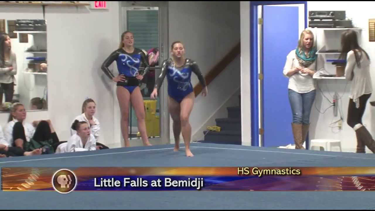 HS Gymnastics Little Falls vs Bemidji Lakeland News Sports December