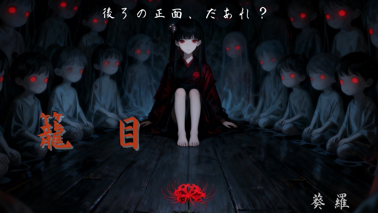 【閲覧注意】後ろの正面、だあれ？『籠目（かごめ）』– 葵羅 | 禁忌の和風ホラー・ミュージック