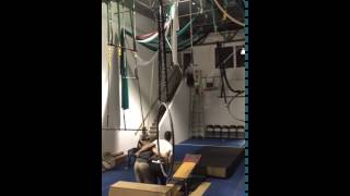 Zoe double back flip teeter board