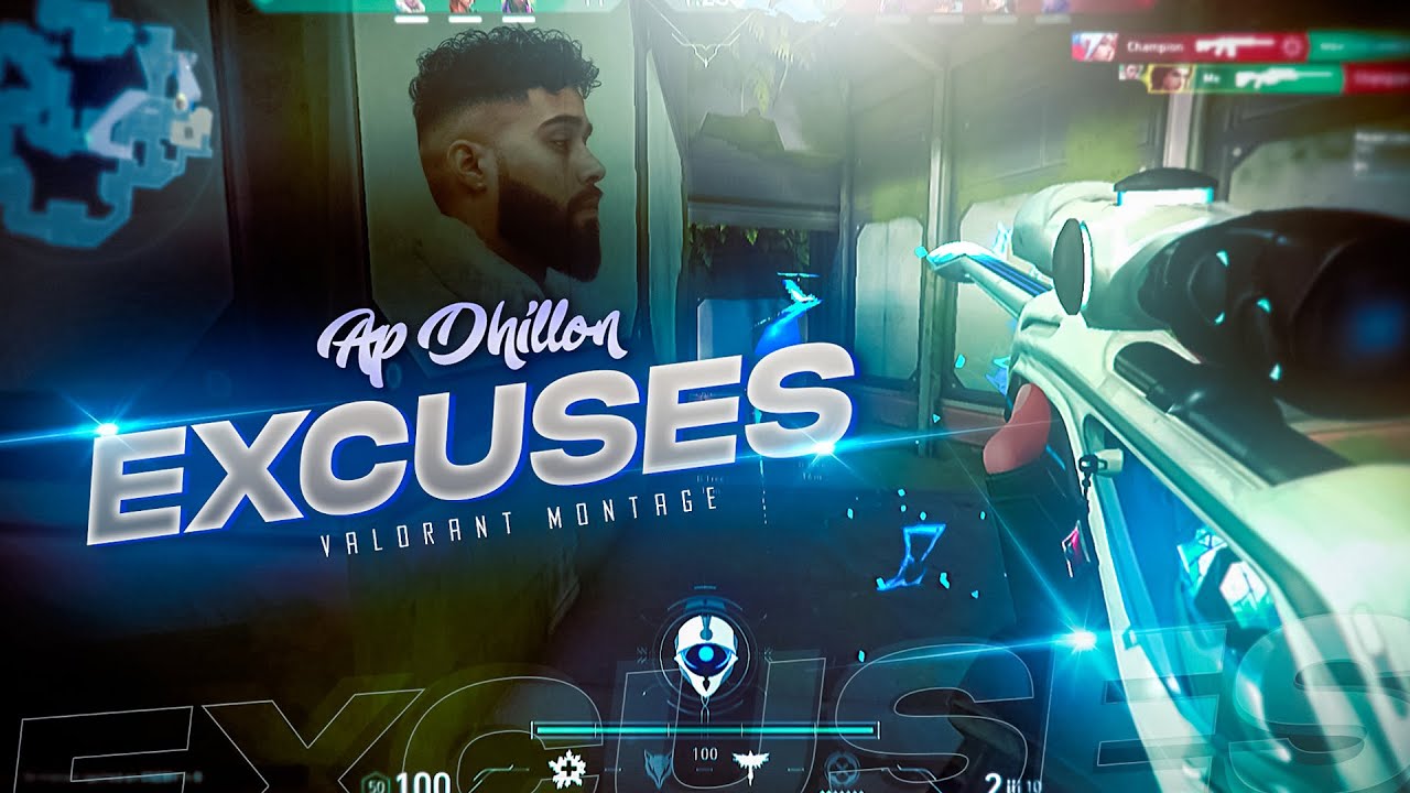 EXCUSES - AP DHILLON 🔥 ( Valorant Montage ) | Beat Sync ShortEdited Montage | ​@AkisLiveeYT