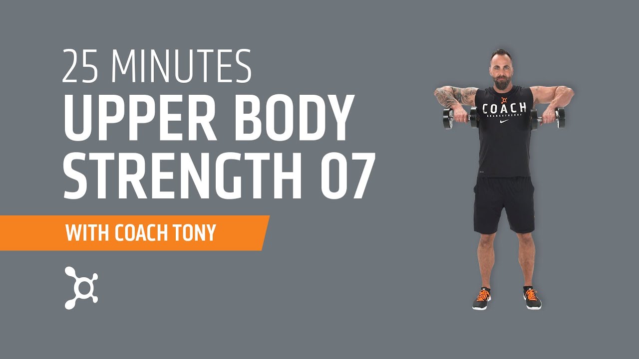Upper Body Strength 07 - YouTube