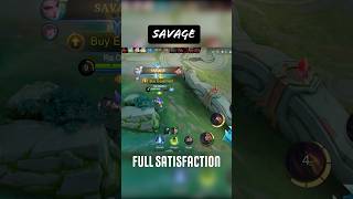 Full Build Hanabi = INSTANT SAVAGE #mobilelegends #mlbb #gameplayhanabi #shorts