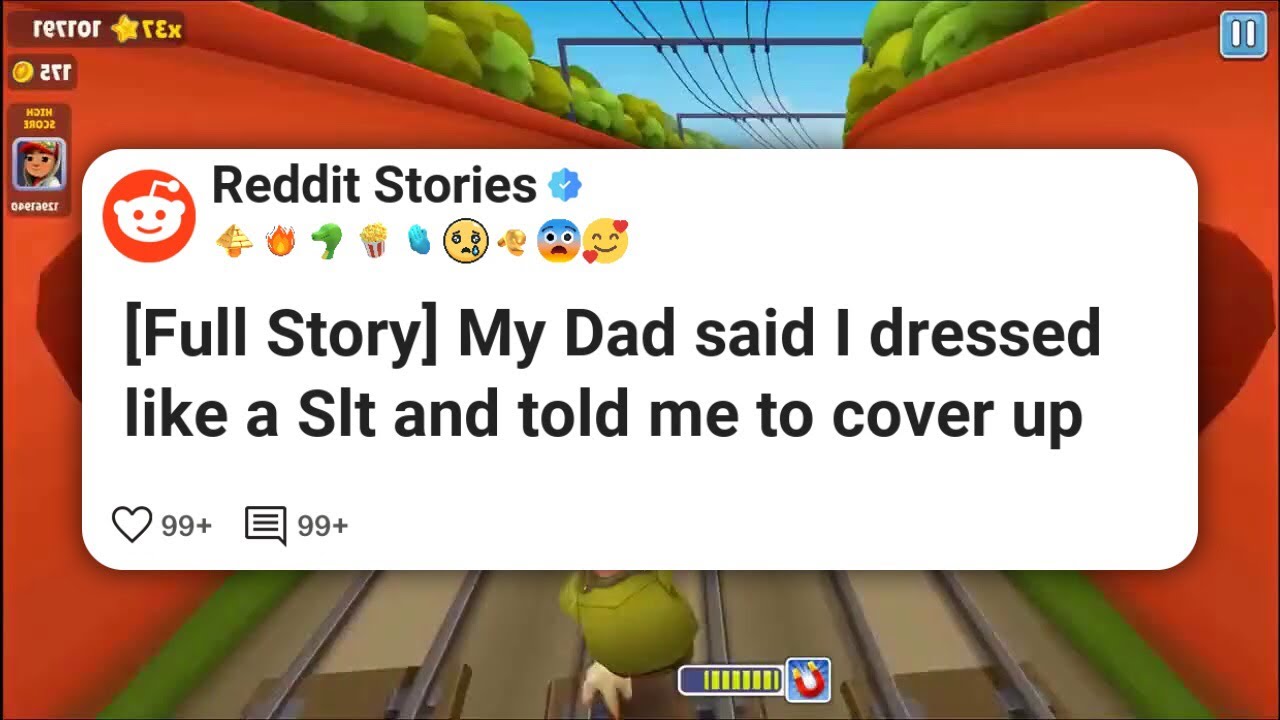 [Полная история] Мой папа сказал, что я одета как SLT, и велел мне прикрыться #reddit