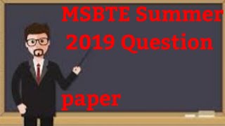 MSBTE question paper basic mathematics