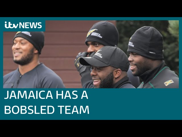 Jamaican bobsleigh team heading to Winter Olympics | ITV News