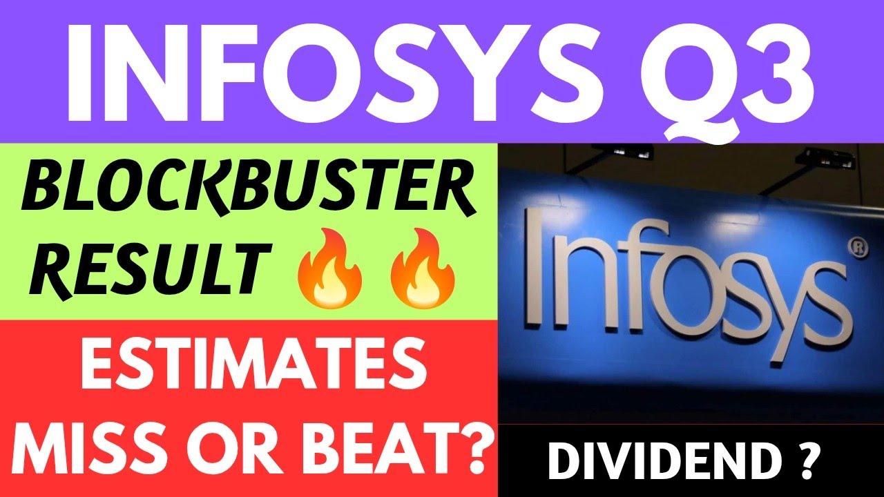 INFOSYS Q3 RESULT TODAY| BLOCKBUSTER RESULT 🔥🔥| INFOSYS SHARE NEWS TODAY | BEATS ESTIMATES OR MISS ?