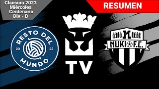 Resto del Mundo (3) - (5) Muki FC | Resumen