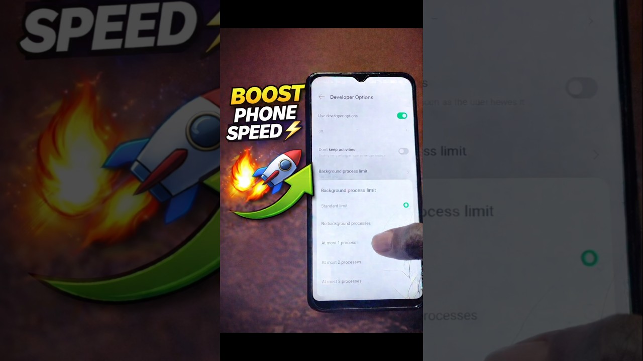 BOOST PHONE SPEED | Phone Fast Karne Ka Secret Setting 