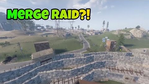 Defending A Merge Raid! (Before they could even start) - Rust Console Edition