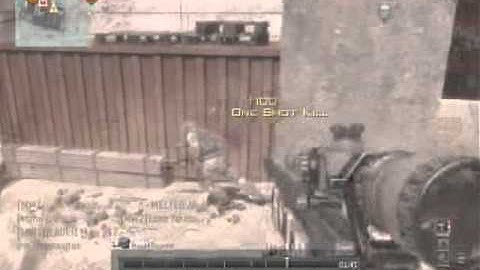 MW3 QUICK SCOPE RAMPAGE