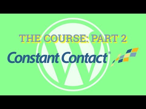 Constant Contact Email Course - Part 2 - Setup WPForms on WordPress