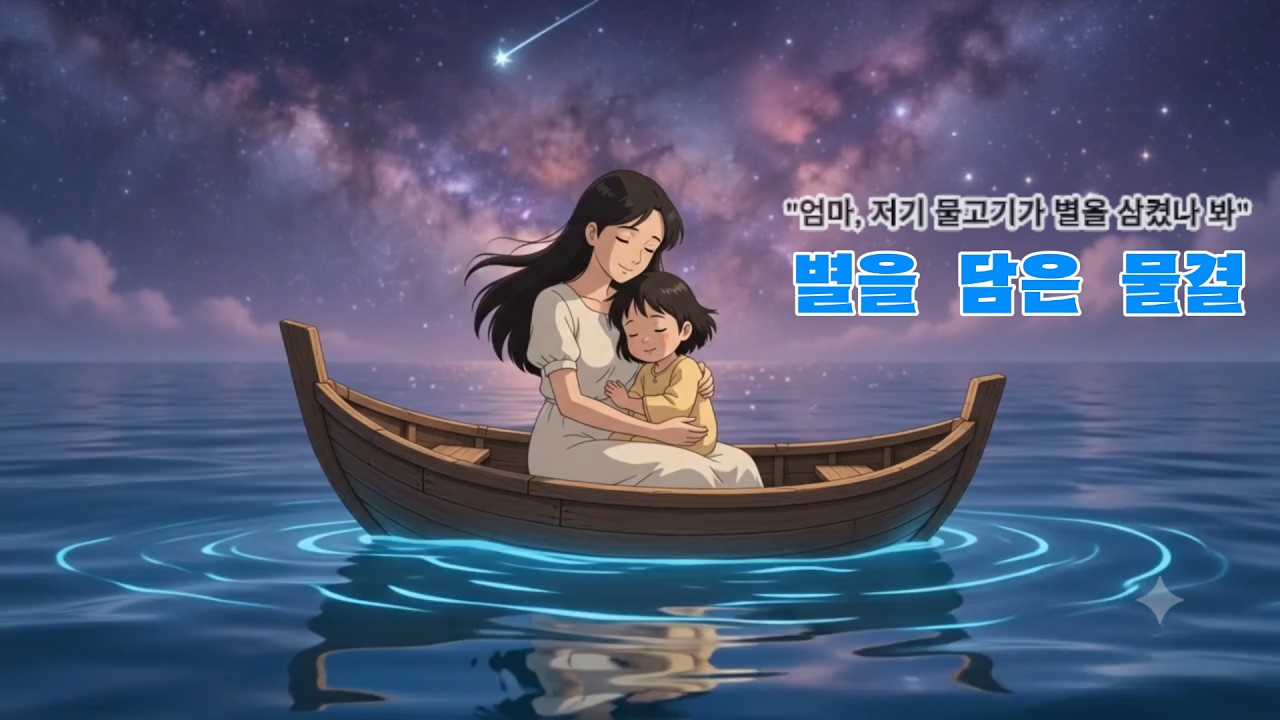 💫 달빛 아래 별 가득한 밤바다로 | 마음이 편안해지는 몽환적인 힐링 음악