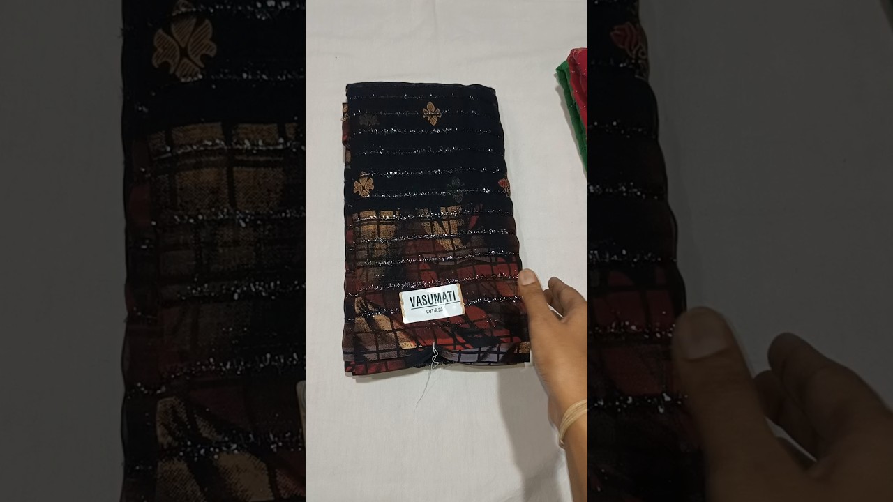 Party wear Georgette sarees only 580 free shipping/ WhatsApp 9618889505