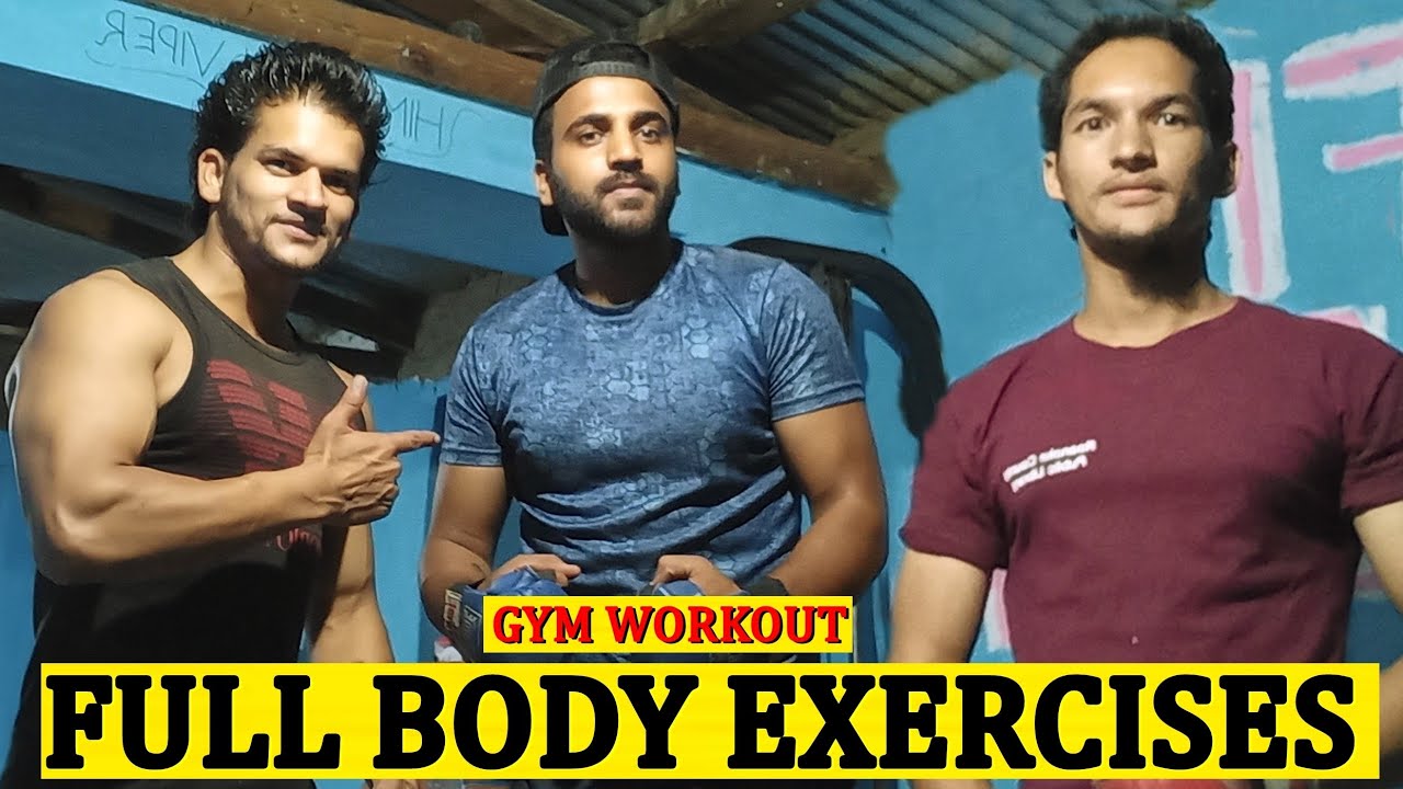 Full Body Workout At Gym | Gym Exercises For Full Body | RanaTheViper
