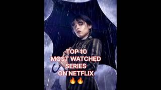 TOP 10 MOST WATCHED SERIES ON NETFLIX🔥#netflixseries #mostwatched#bestnetflixseries#viralseries❤️