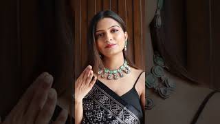 3 Jewellery Sets For Your Black Saree