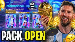 🤣 PACK OPEN DA ILUSÃO EM BUSCA DO MESSI 105 BLITZ CURLER NA BOX DA COPA NO EFOOTBALL 2026 MOBILE 🤡