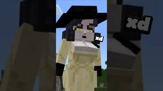 👉El WARDEN se transformó en LADY DIMITRESCU 😱#minecraft #mods #residentevil #warden #random #bedrock